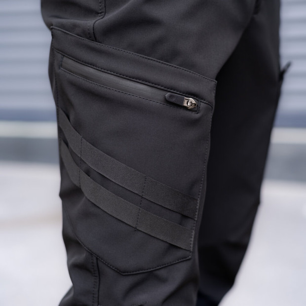 Штани-карго Pobedov Static Чорний, 3XL - 6