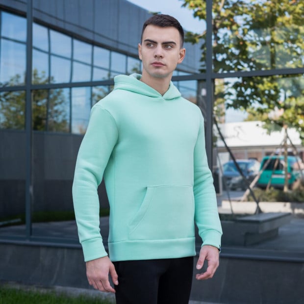 Худі Pobedov 007 ЗИМА Ментоловий - 1
