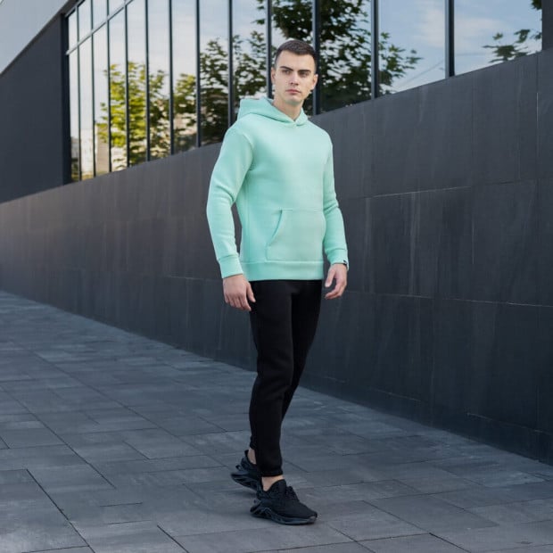 Худі Pobedov 007 ЗИМА Ментоловий - 3