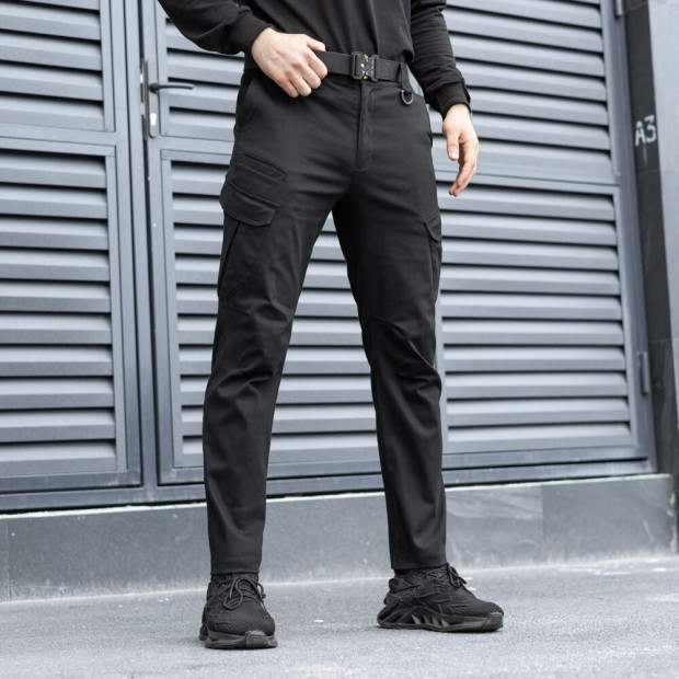 Штани-карго Pobedov Tactical V2 Чорний, 3XL - 3