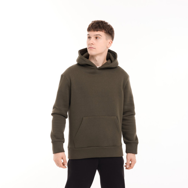 Худі Pobedov 008 ЗИМА Хакі, 3XL - 