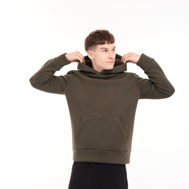 Худі Pobedov 008 ЗИМА Хакі, 2XL - 2