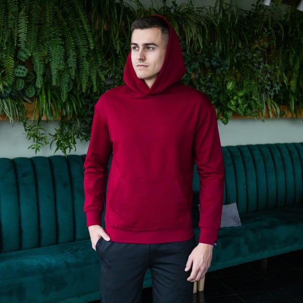 Худі Pobedov 97 Бордовий - 3