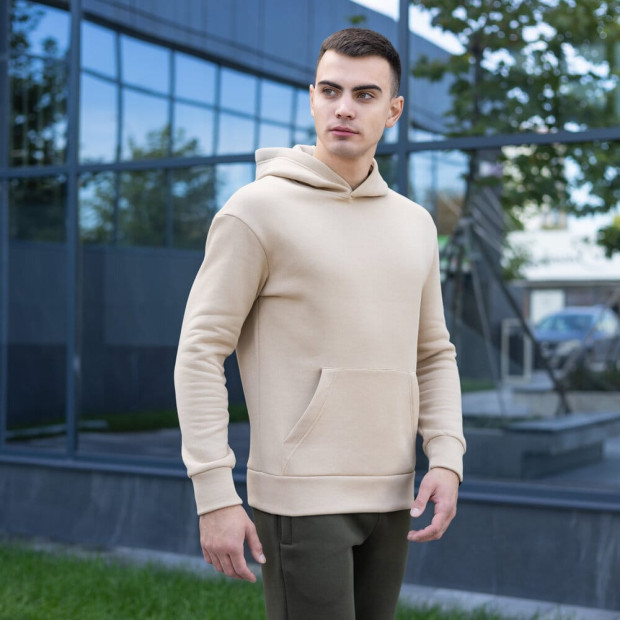 Худі Pobedov 007 ЗИМА Пісочний, S - 