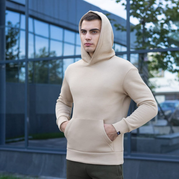 Худі Pobedov 007 ЗИМА Пісочний, M - 1