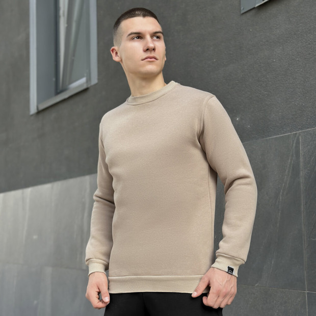 Світшот Pobedov 007 ЗИМА Пісочний - 