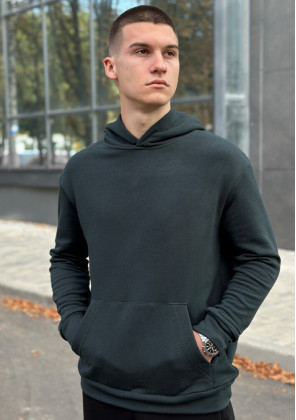 Нещодавно переглянуті Худі Pobedov 001 (тринитка) Темно зелений 2
