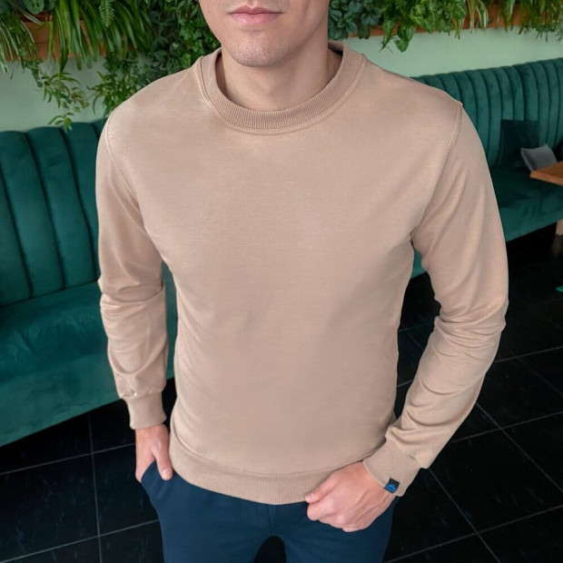 Світшот Pobedov 001 Бежевий, 3XL - 