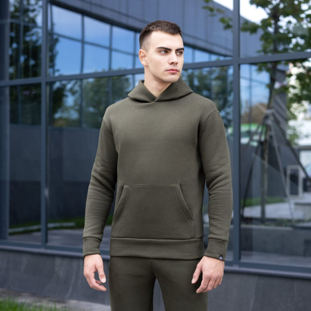 Худі Pobedov 007 ЗИМА Хакі, M - 