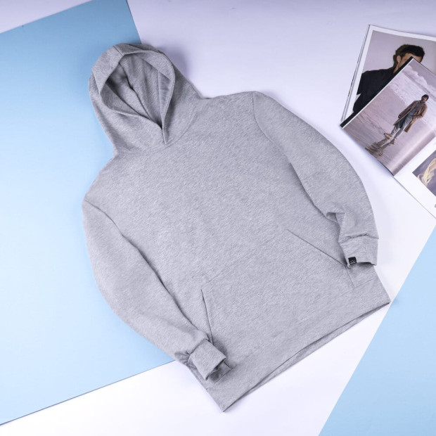 Худі Pobedov 001 Сірий, 3XL - 