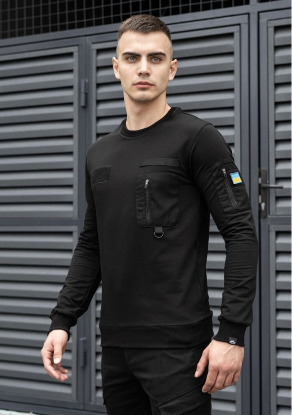 Недавно просмотренные Свитшот Pobedov Tactical Черный 2
