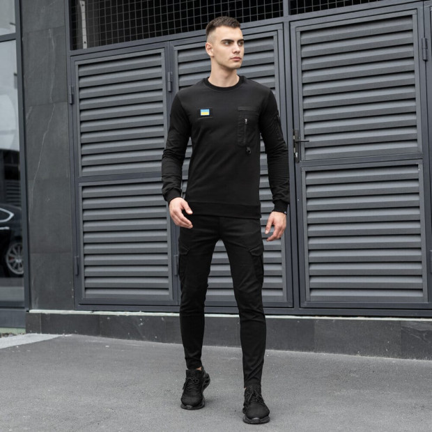 Свитшот Pobedov Tactical Черный - 4