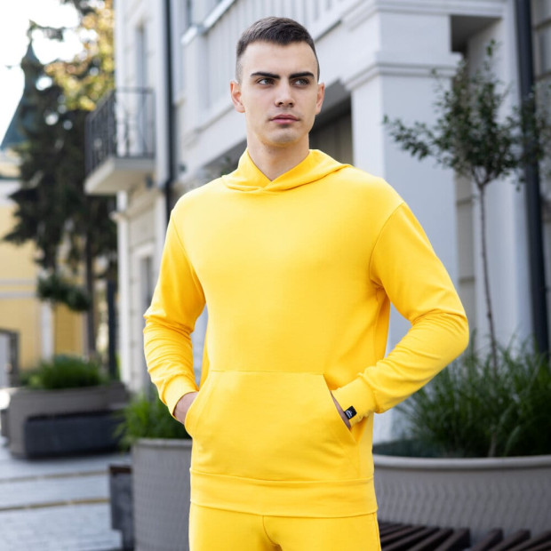 Худі Pobedov 97 Жовтий - 2