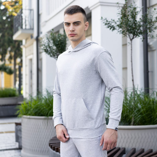 Худі Pobedov 97 Сірий, L - 2