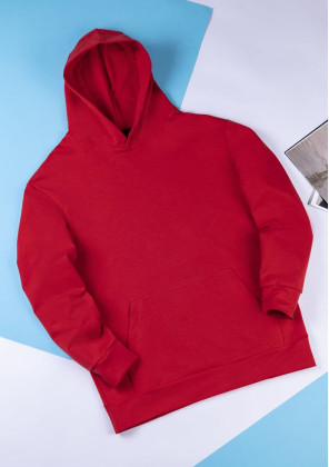 Худі Pobedov 001 Червоний, 2XL