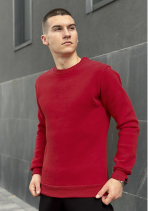 Світшот Pobedov 007 ЗИМА Червоний, 2XL