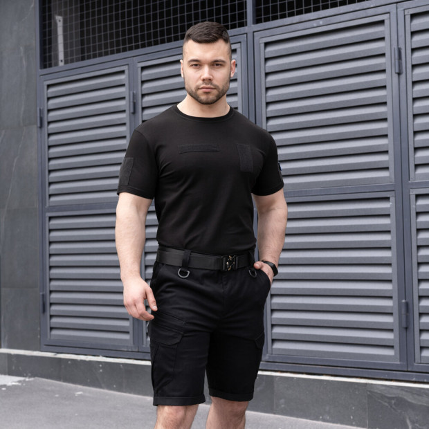 Футболка Pobedov Peremoga BATAL Військова Чорний, 4XL - 4