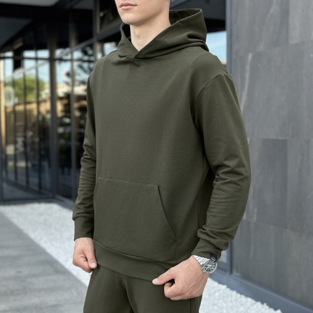 Худі Pobedov 001 Світлий хакі, 2XL - 6