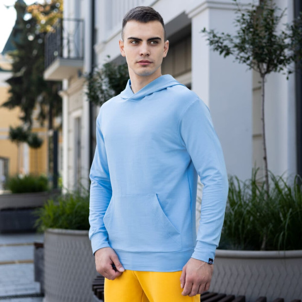 Худи Pobedov 97 Светлый синий - 2