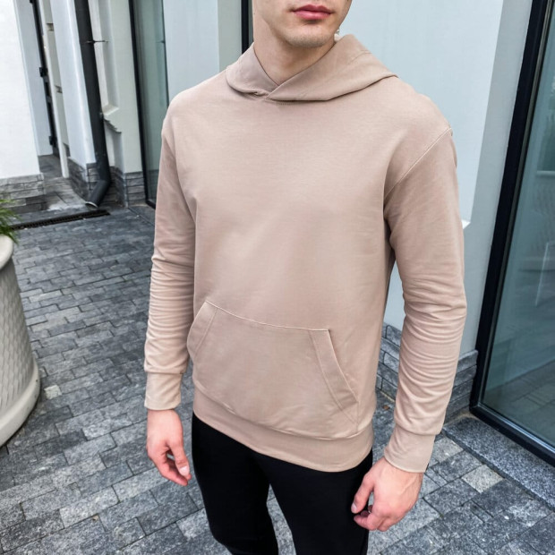 Худі Pobedov 97 Пісочно-бежевий, 2XL - 