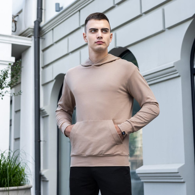 Худі Pobedov 97 Пісочно-бежевий, 2XL - 2