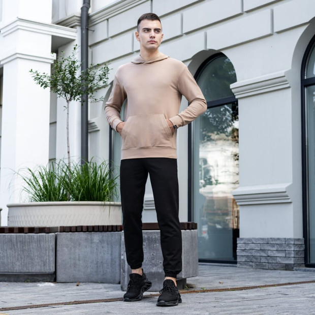 Худі Pobedov 97 Пісочно-бежевий, 2XL - 3