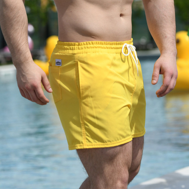 Шорти для плавання Pobedov Pool day Жовтий, M - 2