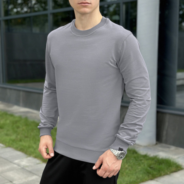 Світшот Pobedov 001 Сталевий, 2XL - 