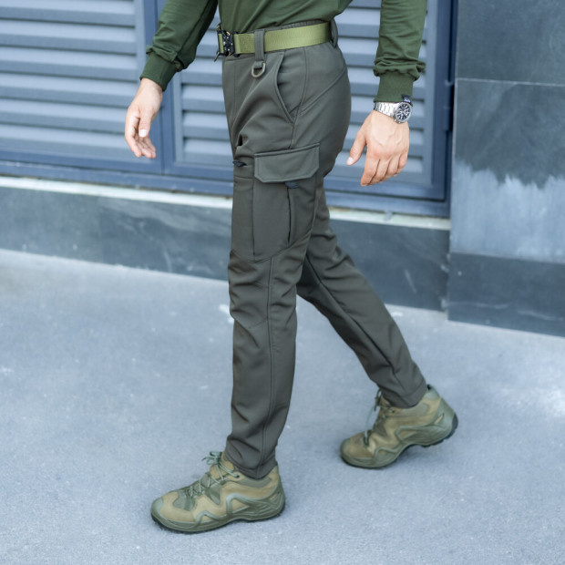 Штани-карго Pobedov Static Хакі, 2XL - 1