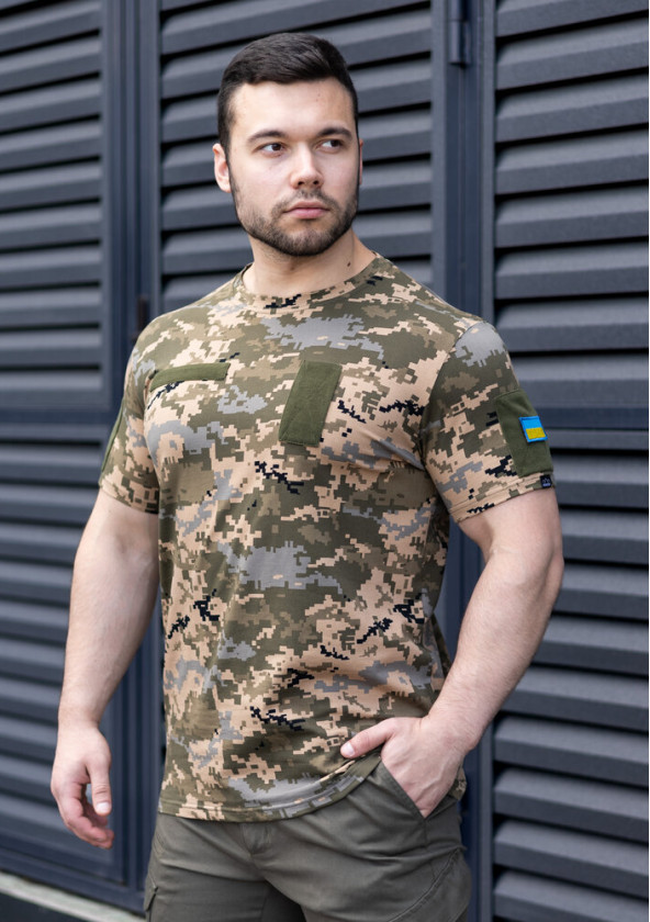Недавно просмотренные Футболка Pobedov Peremoga Военная Пиксель 2