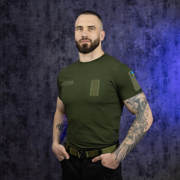 Футболка Pobedov Peremoga Військова Хакі, 2XL - 5