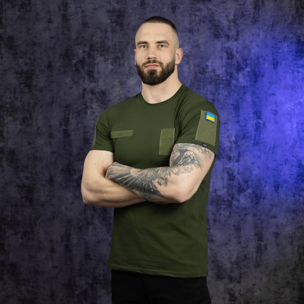 Футболка Pobedov Peremoga Військова Хакі, 3XL - 2
