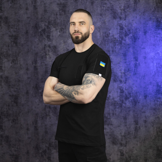 Футболка Pobedov Peremoga Військова Чорний, M - 2