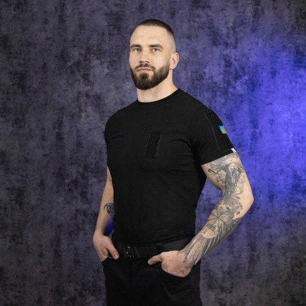 Футболка Pobedov Peremoga Військова Чорний, M - 5