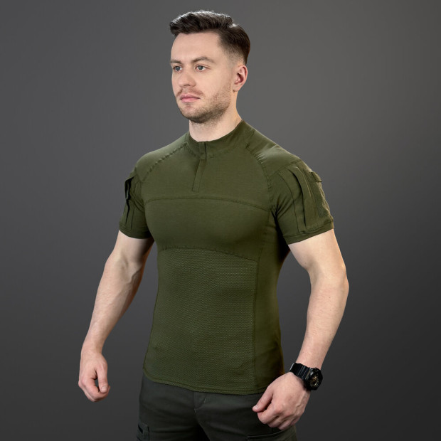 Поло Тактичне Trek Хакі, 3XL - 1