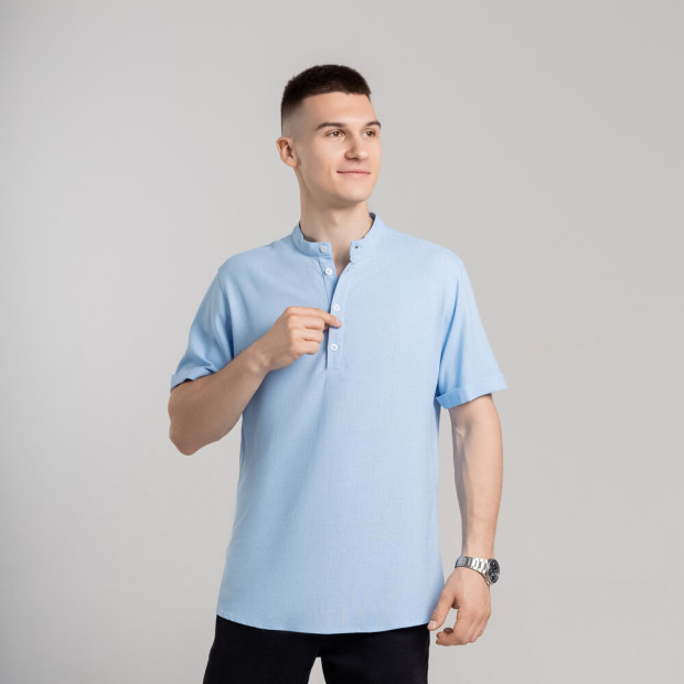 Сорочка Pobedov Molodist Блакитний, XL - 2