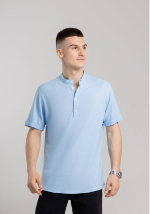 Сорочка Pobedov Molodist Блакитний, 2XL 2