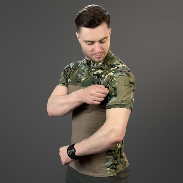 Поло Тактичне Trek Камуфляж, M - 3