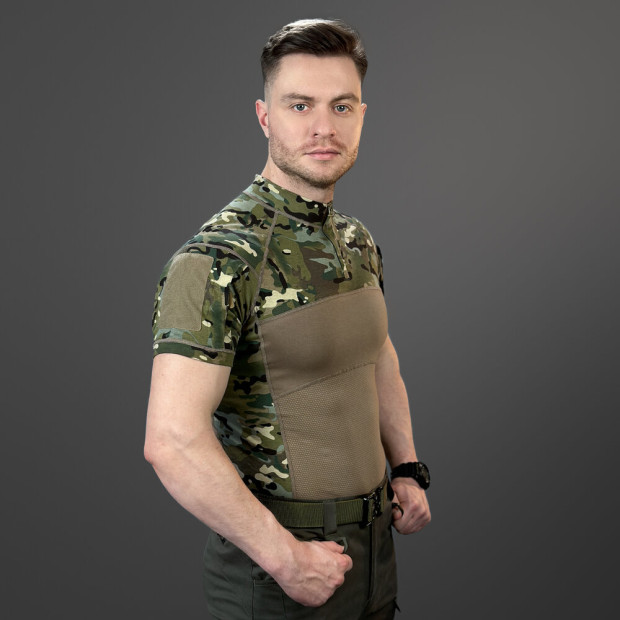 Поло Тактичне Trek Камуфляж, 2XL - 2