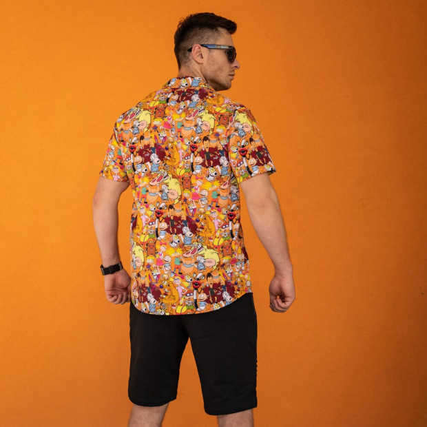 Сорочка Pobedov Dejavu Multiki Помаранчевий, 2XL - 2