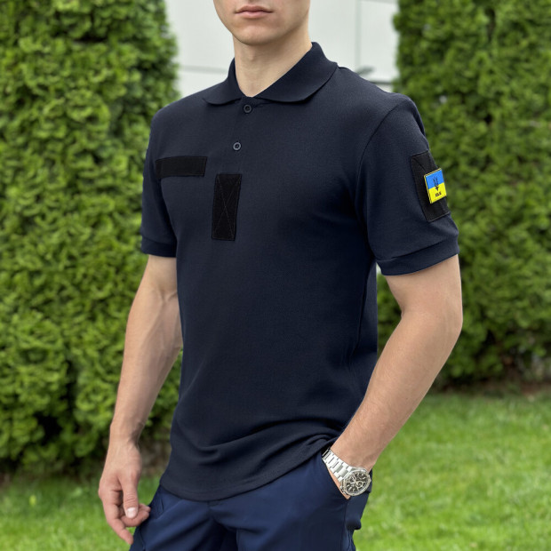 Поло Pobedov Loft Batal Військове Темно-синій - 4