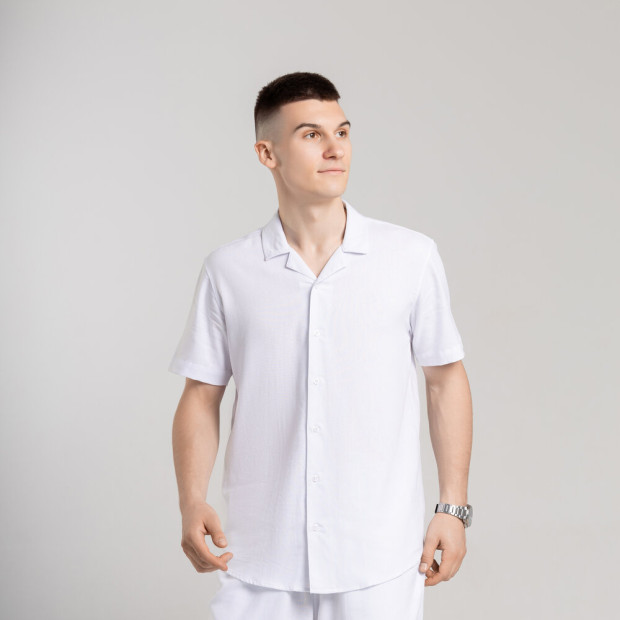 Сорочка Pobedov Marsel Білий, 2XL - 1