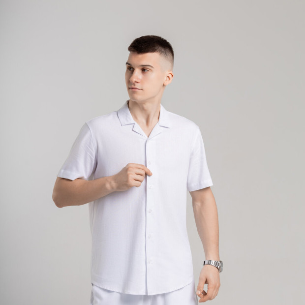Сорочка Pobedov Marsel Білий, 2XL - 2