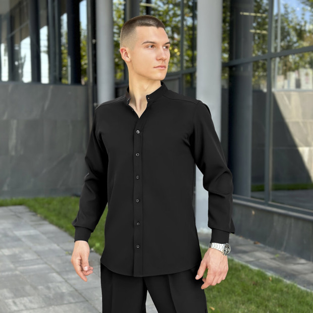Сорочка Pobedov Legend Чорний, 2XL - 6