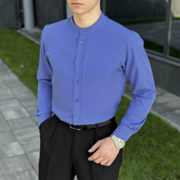 Сорочка Pobedov Legend Блакитний, L - 