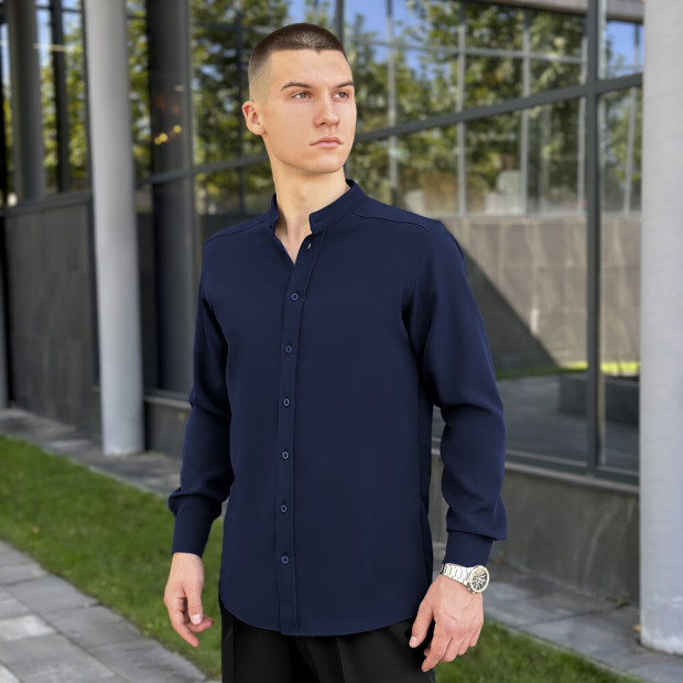 Сорочка Pobedov Legend Темно-синій, 3XL - 3