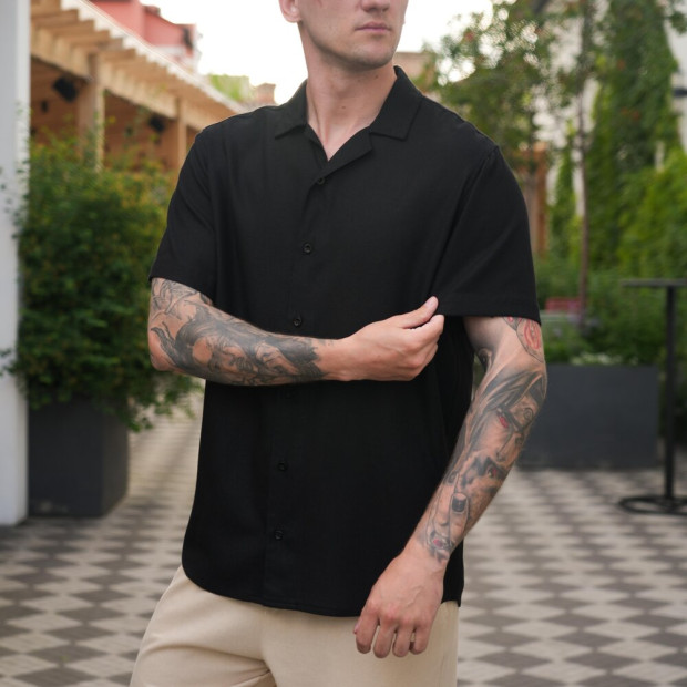 Сорочка Pobedov Marsel Чорний - 2