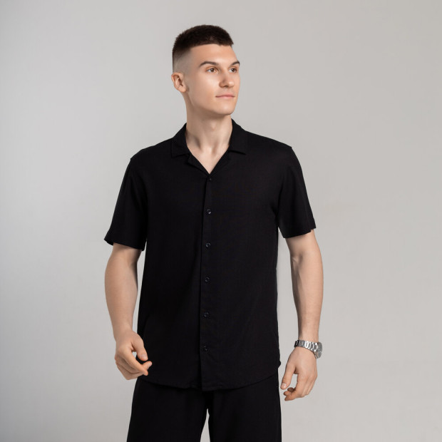 Сорочка Pobedov Marsel Чорний, 2XL - 1