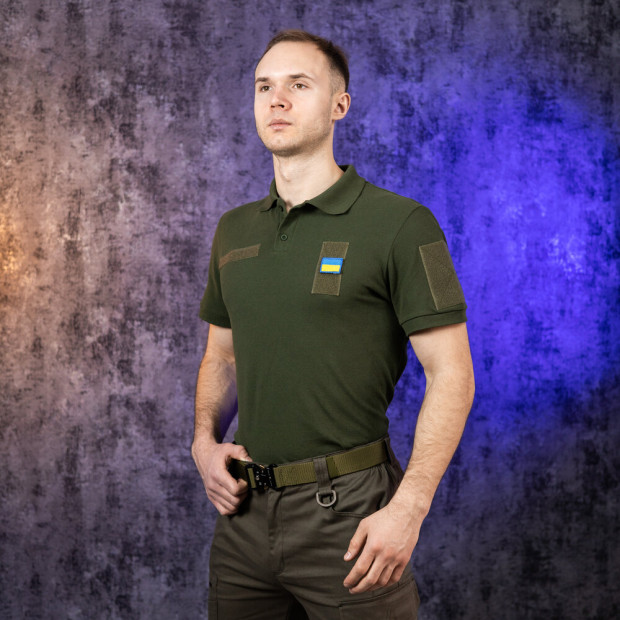 Поло Pobedov Loft Военное Хаки - 2