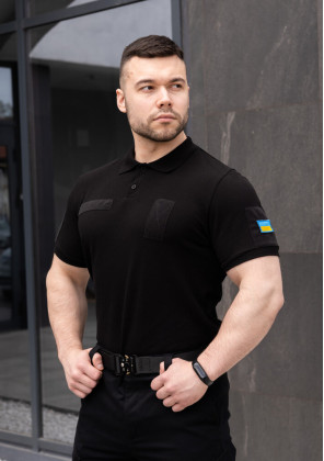 Поло Pobedov Loft Batal Військове Чорний, 4XL
